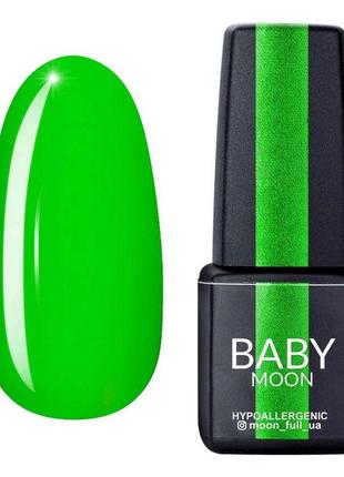 Гель лак baby moon perfect neon gel polish 009, 6 мл