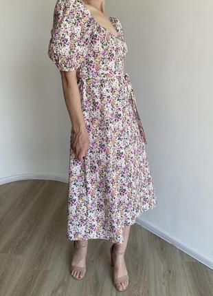 Роскошное платье цветочный принт asos4 фото