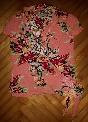Блуза с запахом от guess! p.-l ! оригинал!