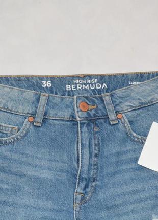 Синие женские джинсовые шорты c&a германия размер 442 фото