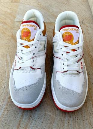 Кросівки new balance 550 white au lait3 фото