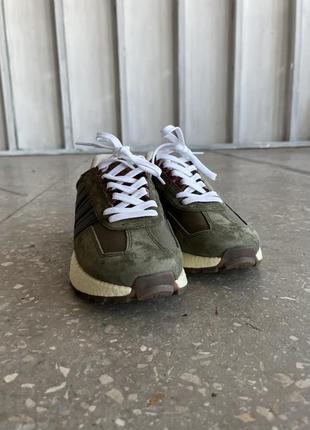 👟 кроссовки adidas retropy e5 olive / наложка bs👟3 фото