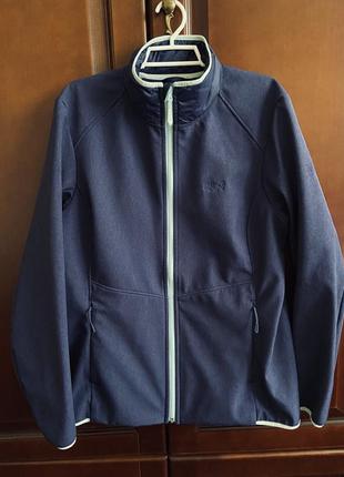 Женская куртка jack wolfskin storm lock softshell xl