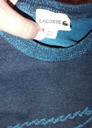 Орігінальний чоловічий светр бренду lacoste3 фото