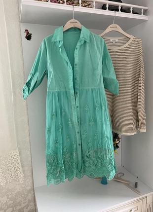 Нарядное котоновое платье asos