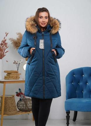 Женская теплая зимняя куртка высокого качества на тинсулейте. бесплатная доставка.5 фото