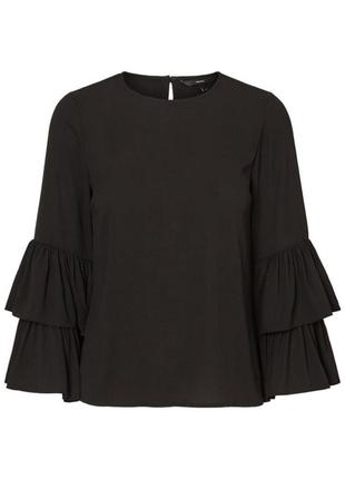 Блуза vero moda с красивенными рукавами р. м