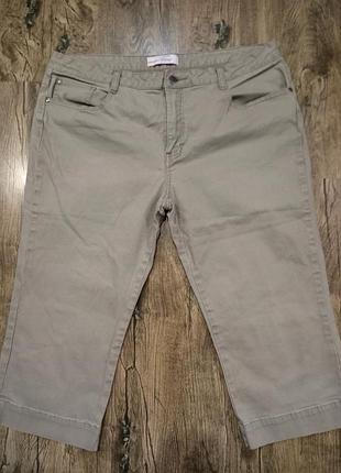 Джинсовые капри, бриджи