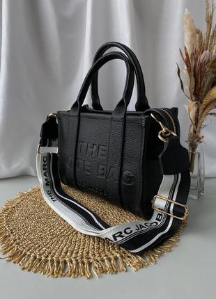 Сумка женская marc jacobs tote bag mini black4 фото