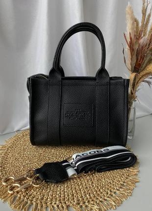 Сумка женская marc jacobs tote bag mini black5 фото