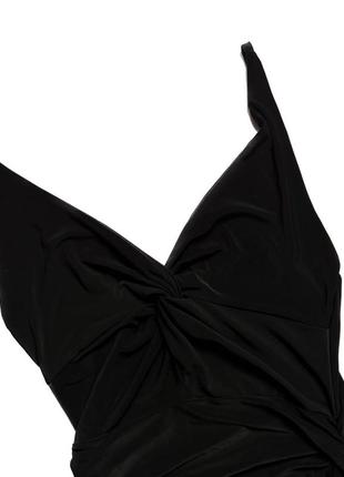 Черное платье миди от missguided1 фото
