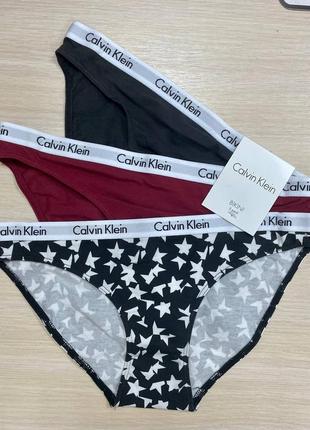 Набор из 3 трусиков бикини calvin klein2 фото