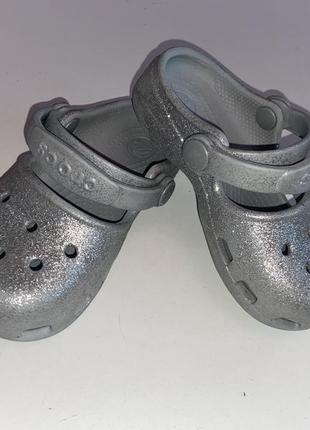 Кроксы, шлепанцы, босоножки crocs, оригинал, р-р 8 или 26, уст 16 см10 фото