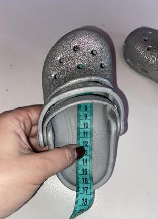 Кроксы, шлепанцы, босоножки crocs, оригинал, р-р 8 или 26, уст 16 см9 фото