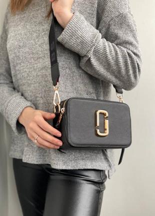 Сумка жіноча marc jacobs black gold