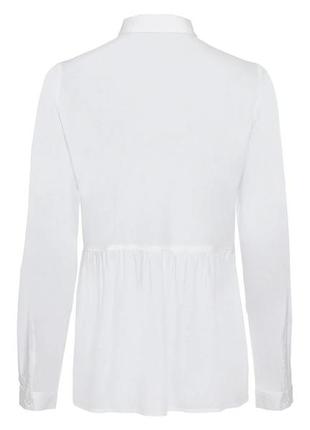 Блуза женская, размер евро 44, цвет белый2 фото