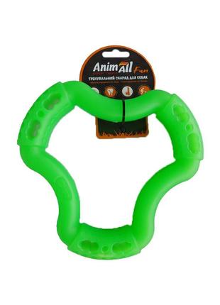 Игрушка animall fun кольцо 6 сторон, зеленый, 20 см