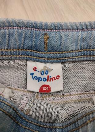 Брюки с лампасами, джинсы, джеггинсы, topolino, р. 1046 фото