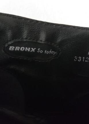 Ботильони bronx шкіряні7 фото