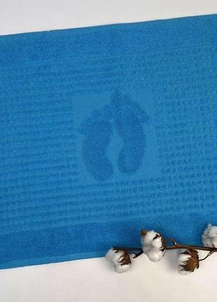Рушник-коврик для ніг cottonize cod402 голубий