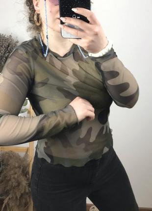 Прозорий топ