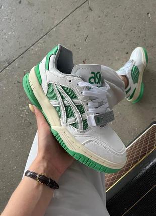 Кроссовки asics gel-spotlyte low v2 white/green