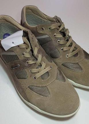 Кроссовки кожаные igi&co italy, gore-tex. новые!