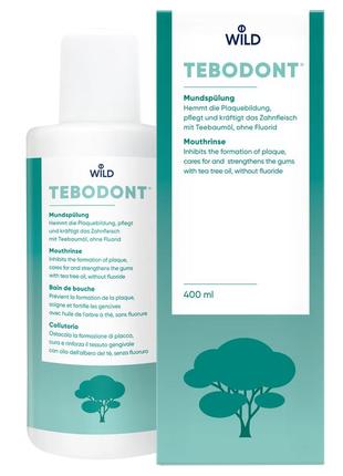 Ополаскиватель для рта tebodont с маслом чайного дерева 400 мл