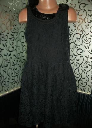 Нарядное кружевное платье на 11 лет от next некст