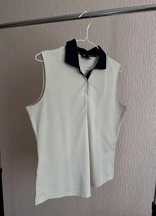 Bogner біжеве поло, футболка, майка , розмір 42