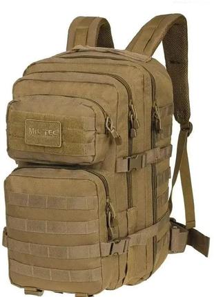 Рюкзак тактичний mil-tec us asault 50 літрів койот (mt36 coyot)