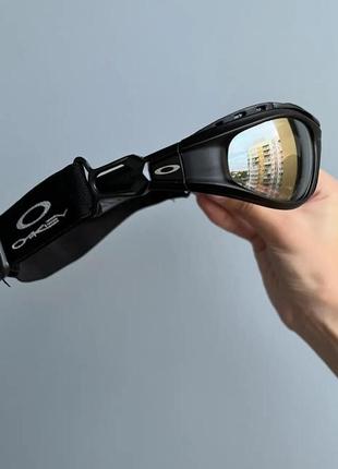 Балістичні окуляри зі змінним склом oakley (bo100 mix)2 фото