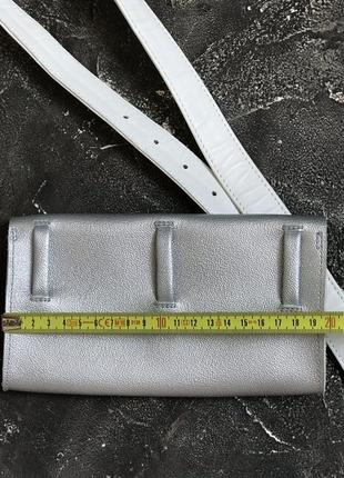 Кожаная сумочка-кошелек на пояс3 фото