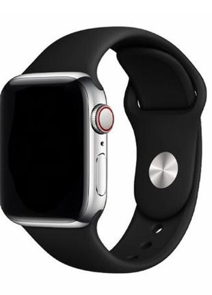 Ремінець силіконовий для для apple watch 38, 40, 41 mm l