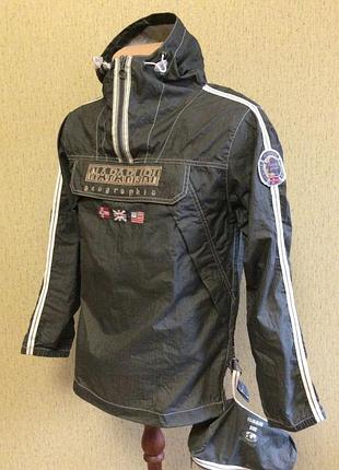 Анорак ветровка napapijri оригинал размер s-m