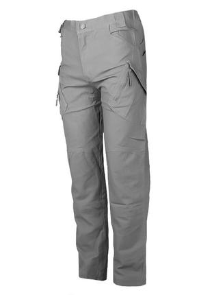 Тактичні штани s.archon ix9 grey s чоловічі карго