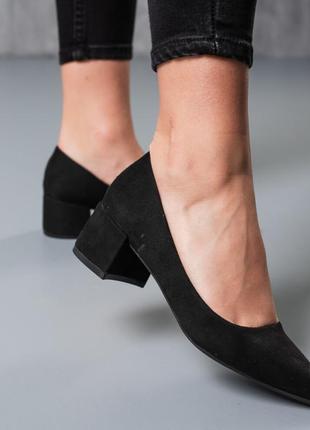 Туфли женские fashion artax 3785 36 размер 23 см черный6 фото