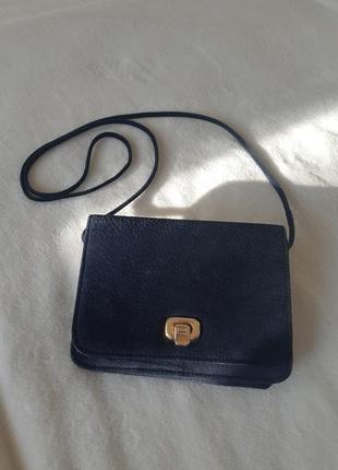 Вечерний клатч из натурального замша