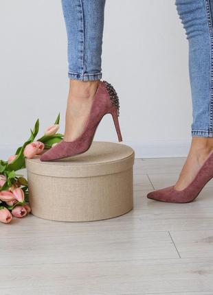 Туфли женские fashion pamela 3182 36 размер 23,5 см розовый4 фото