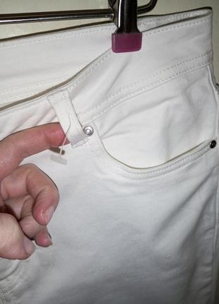 Стрейч,літні,звужені,білосніжні джинси,штани з кишенями,tcm tchibo,німеччина6 фото