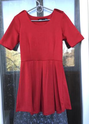 Красное платье asos, червоне плаття