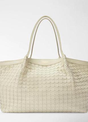 Шкіряна сумка бренд  serapian  small secret tote bag in mosaico