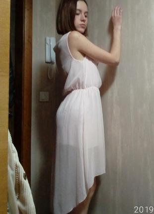 Легкое нежное платье сарафан1 фото