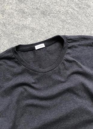 Базова футболка son of a tailor supima cotton slim fit t-shirt x2 grey/peach2 фото