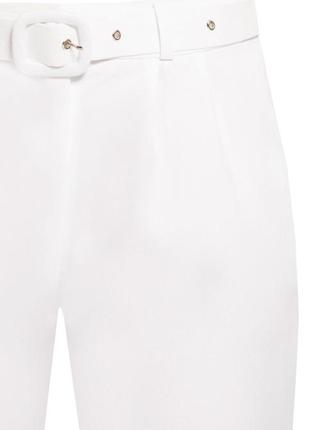 Женские шорты белого цвета. модель idora zaps. коллекция весна-лето 20236 фото