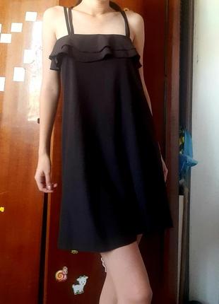 Коктельна сукня чорного кольору розмір с