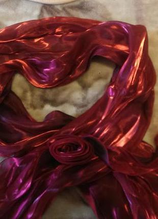 Шикарна легка шаль-шарф-накидка5 фото