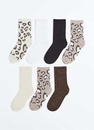 Набір шкарпетки h&m р.36-38,39-41 7 пар в упаковке2 фото