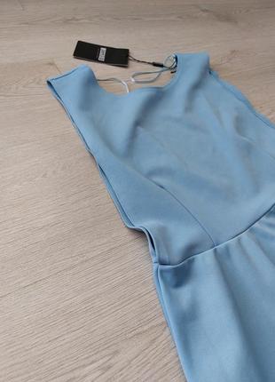 Новое платье - сарафан с открытой спиной, размер по этикетке 16, по факту на m, l2 фото