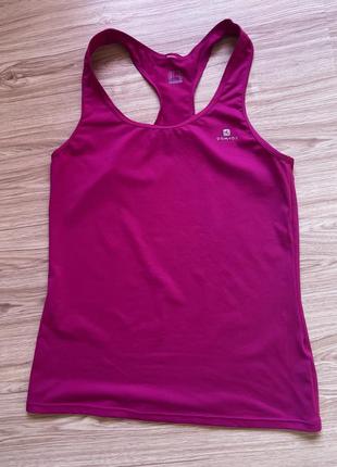 Майка для занятий фитнесом decathlon (domyos)